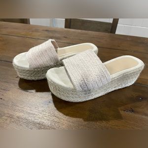 Wedge Crochet Sandal - Size 7